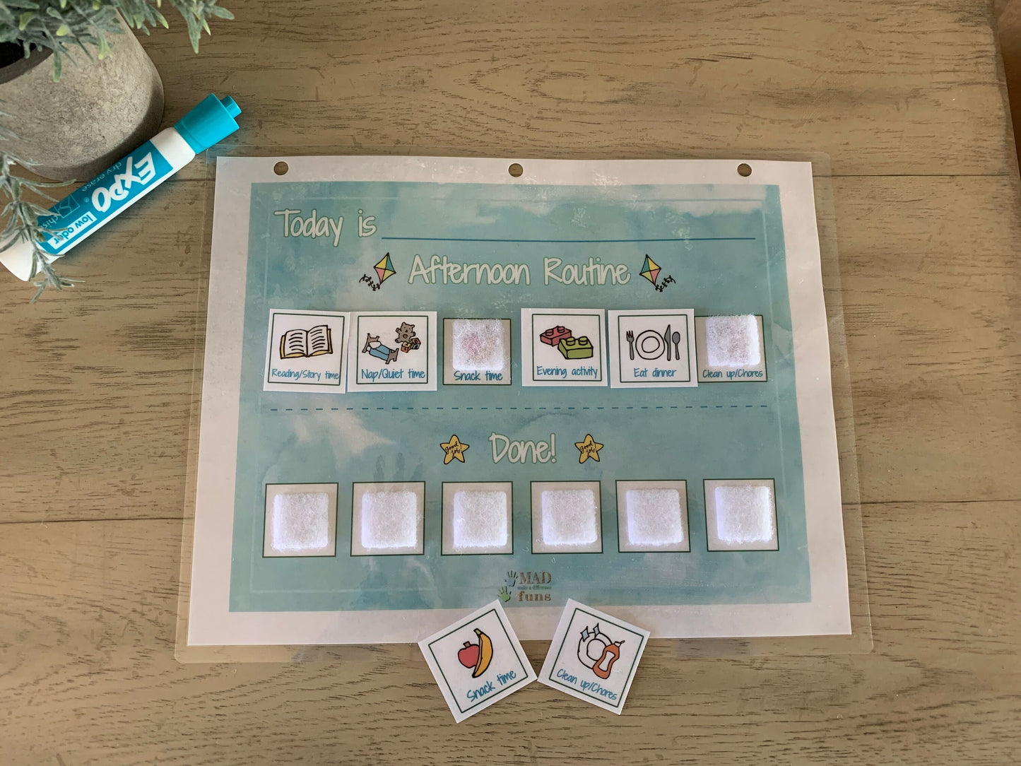 Afternoon Routine Chart for Toddlers |Toddler Matching Activity| INSTANT PRINTABLE DOWNLOAD| Kids Routine Printable| Daily Schedule Activity