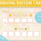 Morning Routine Chart for Toddlers | Toddler Matching Activity| INSTANT PRINTABLE DOWNLOAD| Kids Routine Printable | Daily Schedule Activity