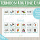 Afternoon Routine Chart for Toddlers |Toddler Matching Activity| INSTANT PRINTABLE DOWNLOAD| Kids Routine Printable| Daily Schedule Activity