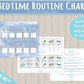 Bedtime Routine Chart for Toddlers |Toddler Matching Activity| INSTANT PRINTABLE DOWNLOAD| Kids Routine Printable| Daily Schedule Activity