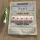 Learn to Read, Spell and Write Name Printable Activity, PERSONALIZED and INSTANT DOWNLOAD for preschool, kindergarten, homeschool!