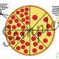 Pizza Count and Match Activity | Printable | INSTANT DOWNLOAD | Preschool | Kindergarten | Homeschool | Learning | Pizza Math