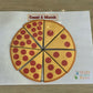 Pizza Count and Match Activity | Printable | INSTANT DOWNLOAD | Preschool | Kindergarten | Homeschool | Learning | Pizza Math