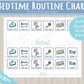 Bedtime Routine Chart for Toddlers |Toddler Matching Activity| INSTANT PRINTABLE DOWNLOAD| Kids Routine Printable| Daily Schedule Activity