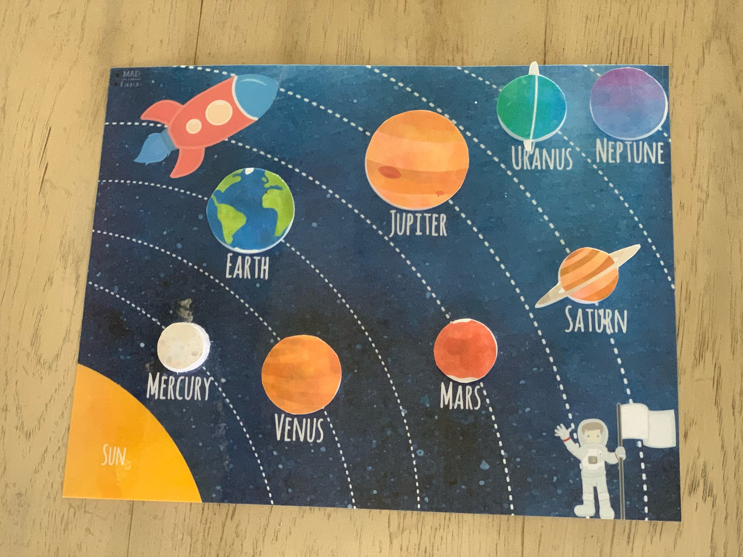 Planets Activity For Toddler | INSTANT PRINTABLE DOWNLOAD | Planet Matching Game | Learn Solar System | Busy Binder Activities | Montessori