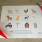 Farm Animal Scissor Skills Printable Activity | Busy Binder Worksheet | INSTANT DOWNLOAD | Toddler Preschool Kindergarten | Cutting Practice