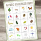 Nature Scavenger Hunt Activity|INSTANT PRINTABLE DOWNLOAD| Treasure Hunt Game| Outdoor I Spy Worksheet| Preschool Kindergarten Toddler