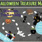 Halloween Treasure Map Activity |INSTANT PRINTABLE DOWNLOAD| Scavenger Hunt Game| Party Clues|Preschool Kindergarten Toddler Activities