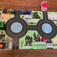 Halloween Town Toy Car Play Mat | INSTANT PRINTABLE DOWNLOAD | Kids Road Map | Hot Wheels MatchBox Car Race Track | Character Game Activity