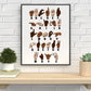 American Sign Language Poster | ASL Alphabet | Instant DIGITAL DOWNLOAD Printable Wall Art |Neutral Classroom Decor| abc Print | Homeschool