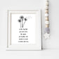 On the Day That You Were Born Print | Digital Download| Baby Room Quote| Printable Wall Art | Dream Come True Boy Girl Nursery Decor | 8x10