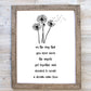 On the Day That You Were Born Print | Digital Download| Baby Room Quote| Printable Wall Art | Dream Come True Boy Girl Nursery Decor | 8x10