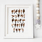 American Sign Language Poster | ASL Alphabet | Instant DIGITAL DOWNLOAD Printable Wall Art |Neutral Classroom Decor| abc Print | Homeschool