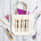 BE KIND American Sign Language Tote Bag | ASL Multi Color Diversity Bag | Inspirational School Canvas Bag Gift