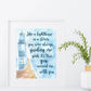 You Carried Me With You Print | Lighthouse in a Storm| Digital Download | Onward Quote Decor| Printable Wall Art |Lighthouse Nursery Decor