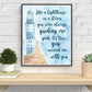 You Carried Me With You Print | Lighthouse in a Storm| Digital Download | Onward Quote Decor| Printable Wall Art |Lighthouse Nursery Decor