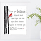 Cardinals Appear, When You Believe Print | Digital Download | Cardinal Loved One Grief Quote Decor | Printable Wall Art | Inspirational Art