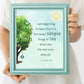 Simple Life Quote Print | Digital Download| Inspirational Decor | Printable Wall Art | Tire Swing Tree | I'm Beginning to Learn