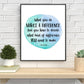 What You Do Makes A Difference Quote Print by Jane Goodall | Digital Download | Inspirational Decor | Printable Wall Art | Graduation Gift