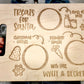 Personalized Santa Cookie Tray | Treats for Santa | Custom Dear Santa Plate | Milk and Cookie Plate | Treats for Santa Board | Christmas Eve