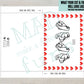 Xoxo Finger Spelling ASL Sign Language 5x7 Printable Greeting Card | DIGITAL DOWNLOAD | Valentines Day Gift Love Deaf Interpreter Teacher