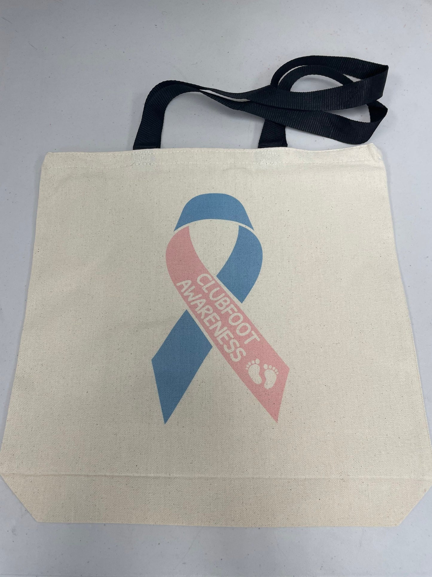 Clubfoot Awareness Totes | Raise Awareness | Mom Dad Gift | Talipes Equinovarus Support Fundraiser Tote Bag | Ponseti Method |