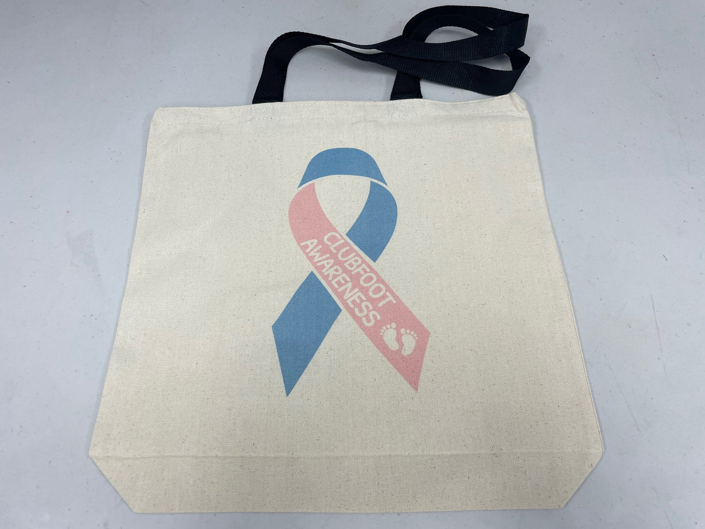 Clubfoot Awareness Totes | Raise Awareness | Mom Dad Gift | Talipes Equinovarus Support Fundraiser Tote Bag | Ponseti Method |