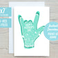 Happy Mothers Day ASL Sign Language I Love You Mom 5x7 Printable Greeting Card | DIGITAL DOWNLOAD| Mother's Day Gift | Print At Home