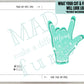 I Love You Mom ASL Sign Language 5x7 Printable Greeting Card | DIGITAL DOWNLOAD|  Mother's Day Gift | Happy Mothers Day Mom | Print At Home