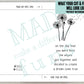 On The Day That You Were Born Song Dream Come True 5x7 Printable Greeting Card | Birthday Mother's Day Gift | Digital Download Print At Home
