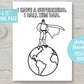 I Have A Super Hero I Call Him Dad | Best Dad | Printable Coloring Page Father's Day Gift | DIGITAL DOWNLOAD| Father's Day Card Gift For Dad