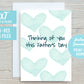 Thinking Of You This Fathers Day 5x7 Printable Greeting Card | DIGITAL DOWNLOAD | Father's Day Card Gift Grief Loss | Print At Home
