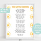 Two Little Shadows Poem Print | Digital Download| Card for Mom | Inspirational Quote Decor | Sun Printable Wall Art | Sunshine Nursery Decor
